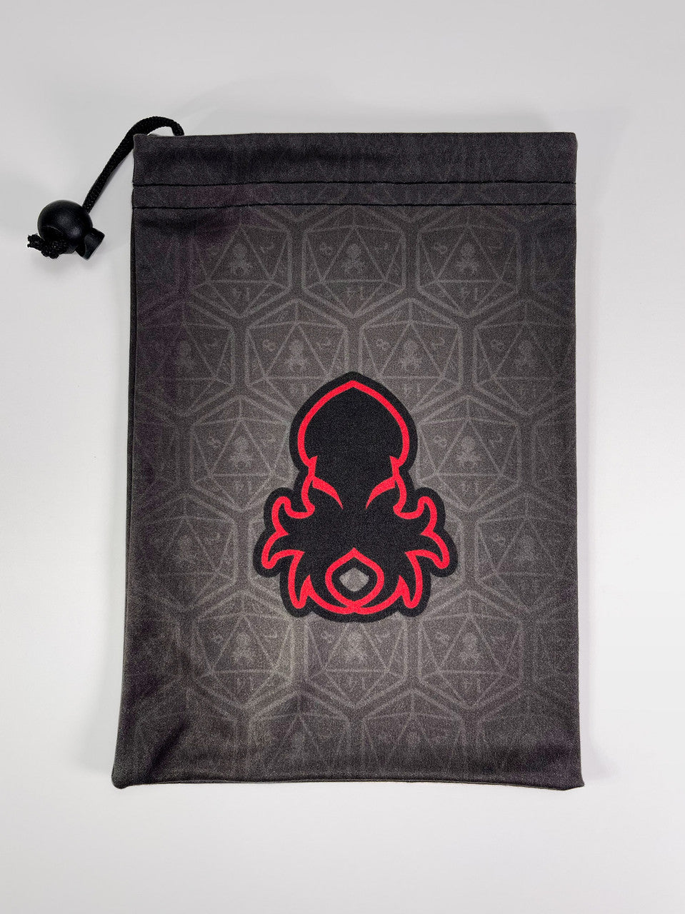 Large Dice Bag Red Kraken